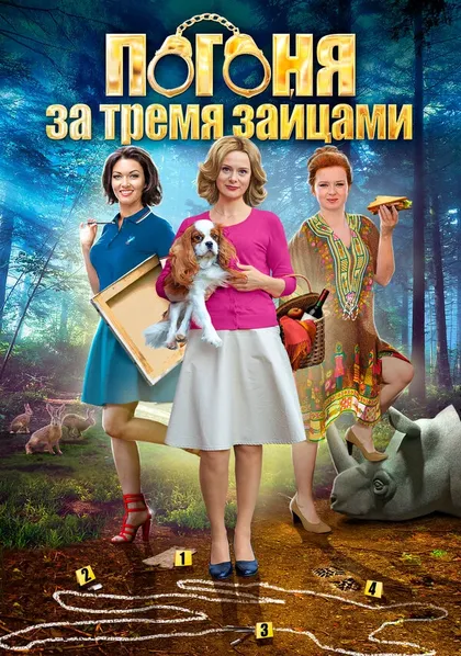 Постер Погоня за тремя зайцами (2015)